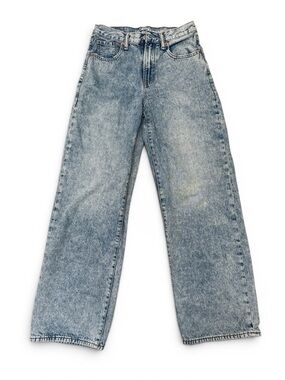 GAP Kids Light Blue Acid Wash Baggy Jeans